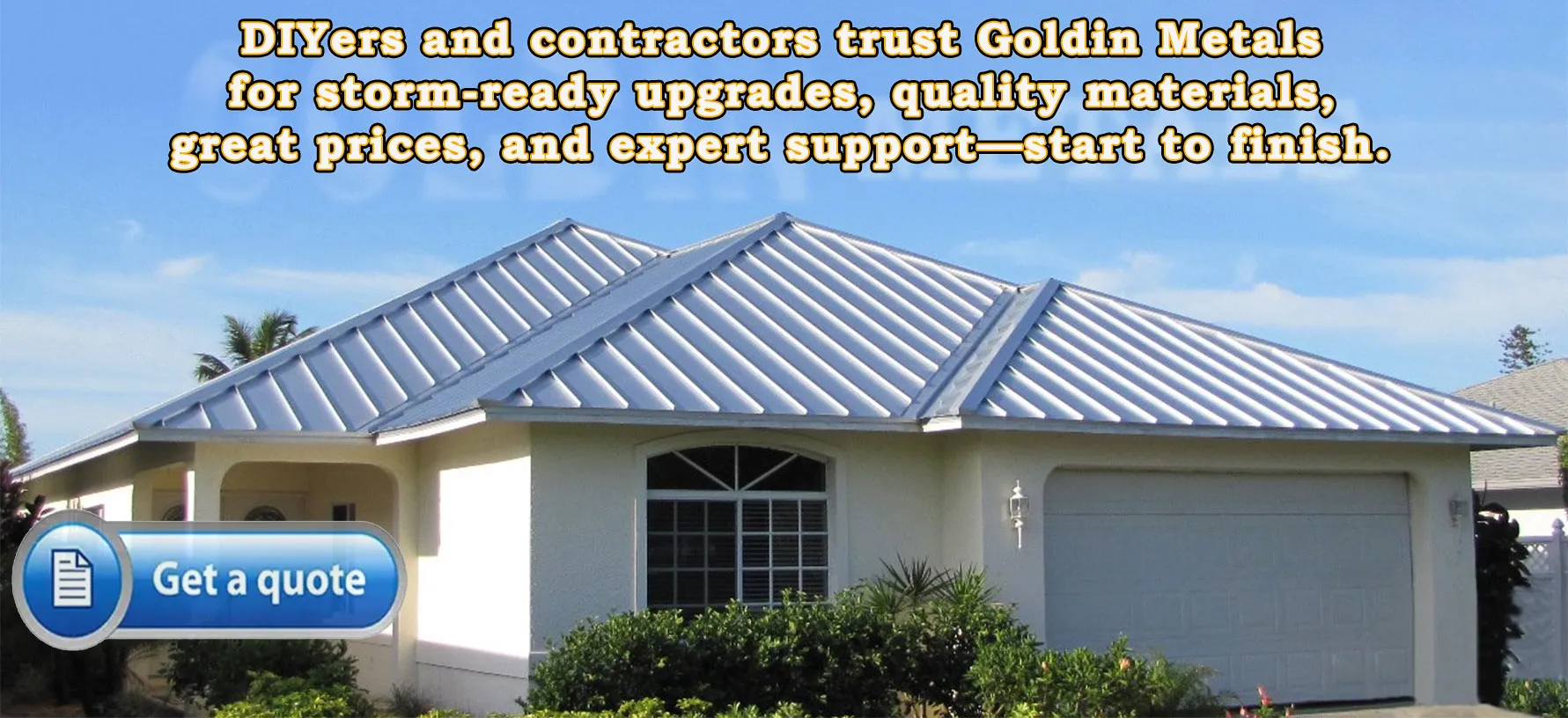 Metal roofing near Gulfport, MS, Harvey, LA, Lafayette, LA, Mobile, AL, and Dothan, AL